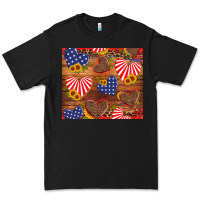 Black america heart Premium Tee - Artiststas