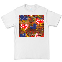 White america heart Premium Tee - Artiststas