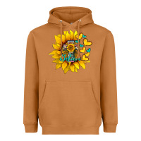 Meerkat western sunflower  cross believe Heavyweight Hoodie - BarkalooDesign