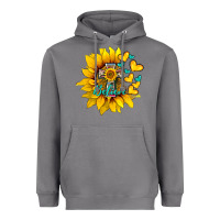 Storm western sunflower  cross believe Heavyweight Hoodie - BarkalooDesign