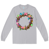 Moon Dust Crown of thorns Easter Day Long Sleeve Tee - Neo Western