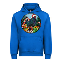 Cobalt jersey giant rooster christmas Urban Hoodie - LillyAllenDesigns