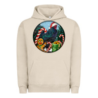 Pigment French Oak jersey giant rooster christmas Urban Hoodie - LillyAllenDesigns