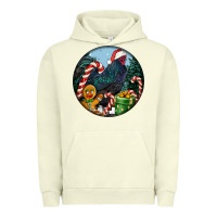 Pigment Pistachio jersey giant rooster christmas Urban Hoodie - LillyAllenDesigns
