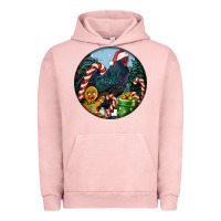 Pigment Salmon jersey giant rooster christmas Urban Hoodie - LillyAllenDesigns