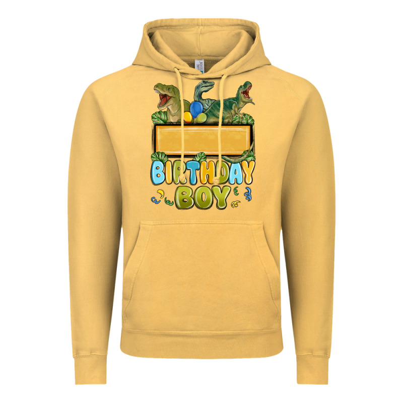 Customized Dinosaur Birthday Boy Vintage Hoodie by MaliasSmallBusiness | Teevron