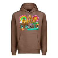Chestnut hello second grade Premium Hoodie - NancyCooperArtShop
