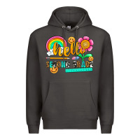 Smoke hello second grade Premium Hoodie - NancyCooperArtShop