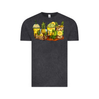 Vintage Black pineapple farm fresh coffee cups Vintage Tee - Zillion Design Studio