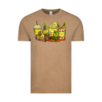 Vintage Coffee pineapple farm fresh coffee cups Vintage Tee - Zillion Design Studio
