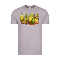 Vintage Zinc pineapple farm fresh coffee cups Vintage Tee - Zillion Design Studio