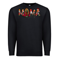 Black mama claus lady of guadalupe Premium Sweatshirt - Jasminsmagicworld