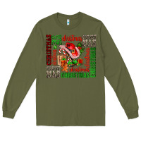 Army Green christmas Long Sleeve Tee - AdoDesignShop