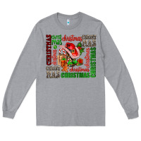 Heather Grey christmas Long Sleeve Tee - AdoDesignShop