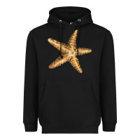 Black Starfish Heavyweight Hoodie - LillyAllenDesigns