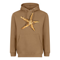 Toasted Coconut Starfish Heavyweight Hoodie - LillyAllenDesigns