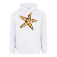 White Starfish Heavyweight Hoodie - LillyAllenDesigns