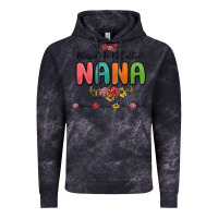 Cloud Black blessed to be called nana Vintage Hoodie - MaliasSmallBusiness