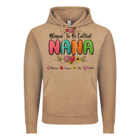 Vintage Coffee blessed to be called nana Vintage Hoodie - MaliasSmallBusiness