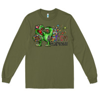 Army Green autism awareness Long Sleeve Tee - SublimationCraftShop