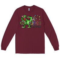 Burgundy autism awareness Long Sleeve Tee - SublimationCraftShop