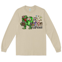 Mushroom autism awareness Long Sleeve Tee - SublimationCraftShop