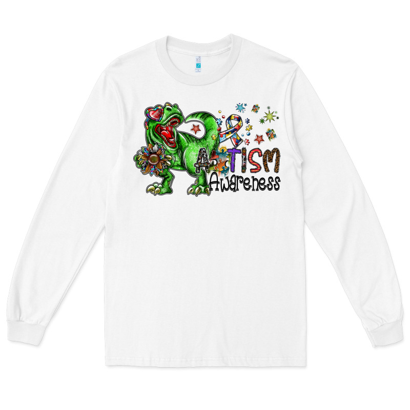 Autism Awareness Long Sleeve Tee by SublimationCraftShop | Teevron