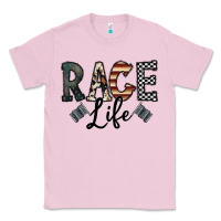 Bubblegum Pink race life Classic Tee - CowhideDigitalArt