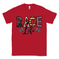 Red race life Classic Tee - CowhideDigitalArt