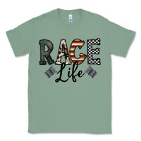 Sage race life Classic Tee - CowhideDigitalArt