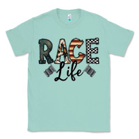 Seafoam race life Classic Tee - CowhideDigitalArt