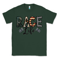 Sports Green race life Classic Tee - CowhideDigitalArt