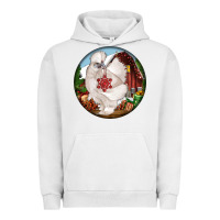 Pigment Lunar Rock silkie chicken christmas Urban Hoodie - LillyAllenDesigns