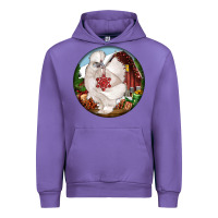 Tulip silkie chicken christmas Urban Hoodie - LillyAllenDesigns