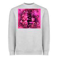 Heather Grey strong breast cancer Heavyweight Sweatshirt - RanaPortraitStore