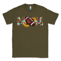 Army Green american football mom Classic Tee - BarkalooDesign