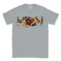 Heather Grey american football mom Classic Tee - BarkalooDesign
