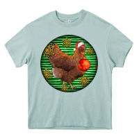 Arona new hampshire red chicken christmas Heavy Core Tee - LillyAllenDesigns