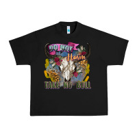 Black do not harm take no bull cow skull Urban Heavy Tee - Zillion Design Studio