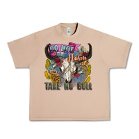 Burro do not harm take no bull cow skull Urban Heavy Tee - Zillion Design Studio