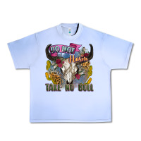 Grape Ice do not harm take no bull cow skull Urban Heavy Tee - Zillion Design Studio