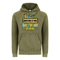 Vintage Olive brother of the birthday boy Vintage Hoodie - MaliasSmallBusiness