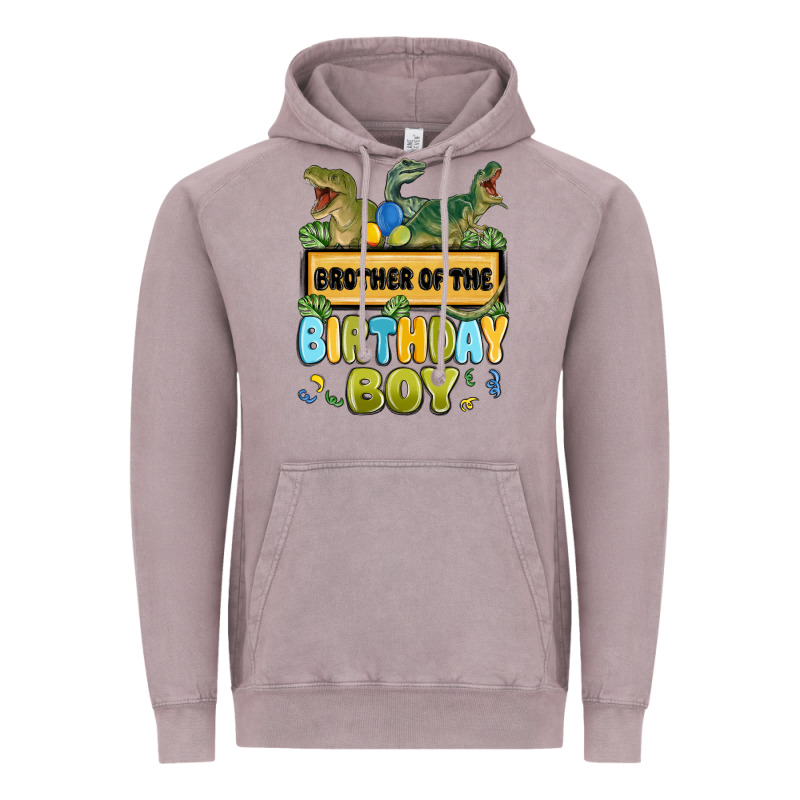 Brother Of The Birthday Boy Vintage Hoodie by MaliasSmallBusiness | Teevron