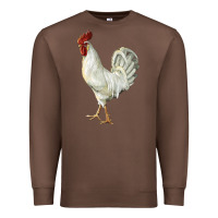 Chestnut Leghorn Rooster Premium Sweatshirt - LillyAllenDesigns