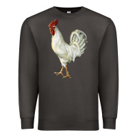 Smoke Leghorn Rooster Premium Sweatshirt - LillyAllenDesigns