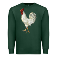 Sports Green Leghorn Rooster Premium Sweatshirt - LillyAllenDesigns
