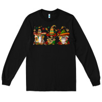 Black mexican gnomies Long Sleeve Tee - FaDigitalArtStudio