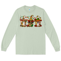Matcha mexican gnomies Long Sleeve Tee - FaDigitalArtStudio