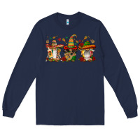 Navy mexican gnomies Long Sleeve Tee - FaDigitalArtStudio