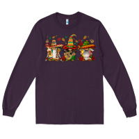 Plum mexican gnomies Long Sleeve Tee - FaDigitalArtStudio